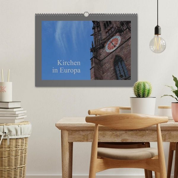 Produktbild: Kirchen in Europa (Wandkalender 2026 DIN A3 quer), CALVENDO Monatskalender