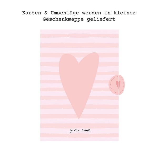 Produktbild: 12 Einladungskarten Geburtstag M&auml;dchen (Feen). Handgemachte Einladungskarten Kindergeburtstag incl. 12 liebevollen Hand designten Briefumschl&auml;gen. Verpackt in einer wundervollen hochwertigen Karton Box. By Lisa Wirth