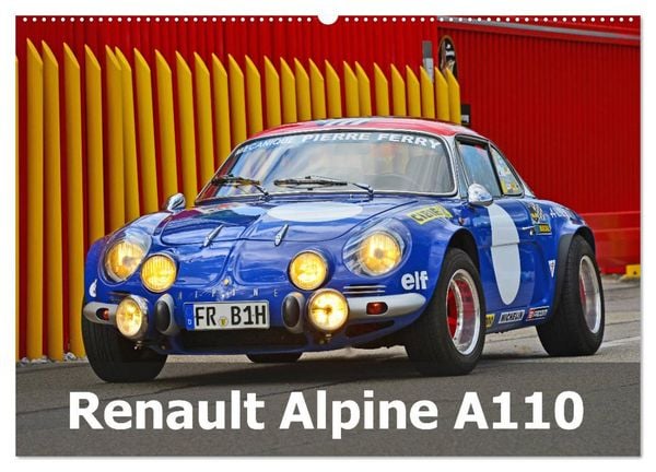 Produktbild: Renault Alpine A110 (Wandkalender 2026 DIN A2 quer), CALVENDO Monatskalender