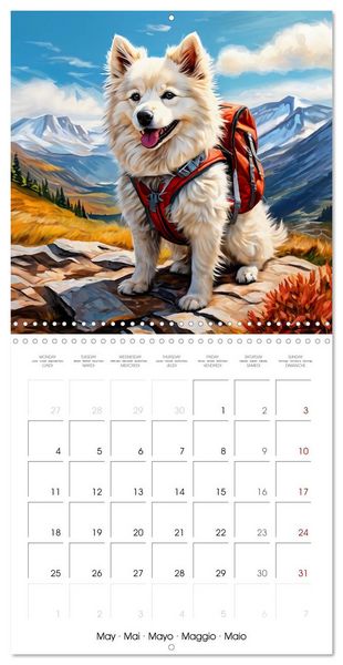 Produktbild: Cute pets discover the world (Wall Calendar 2026 12 &times; 12 Inch) CALVENDO 12 Month Wall Calendar