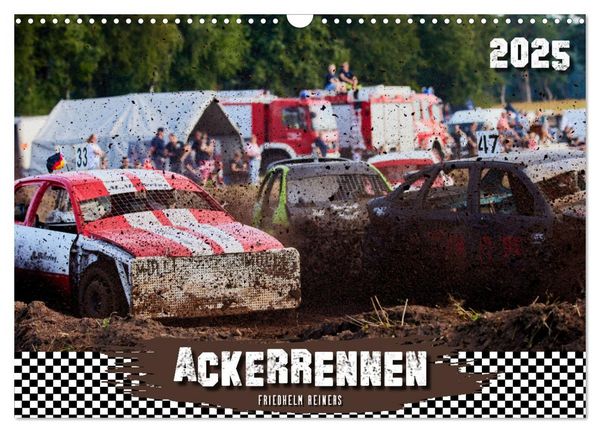 ACKERRENNEN (Wandkalender 2026 DIN A3 quer), CALVENDO Monatskalender
