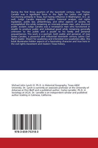 Produktbild: Judge J. T. Canales, Latino Civil Rights Leader