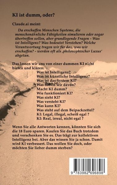 Produktbild: KI ist dumm