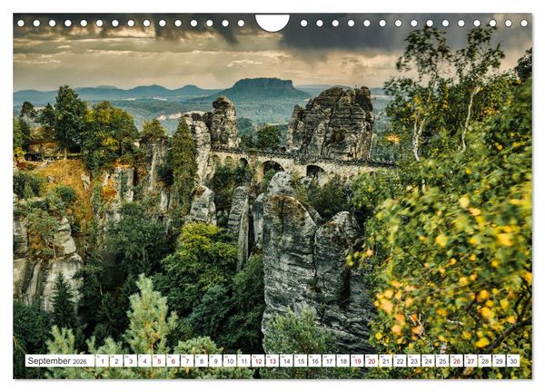 Produktbild: Dresden und Elbsandsteingebirge (Wandkalender 2026 DIN A4 quer), CALVENDO Monatskalender