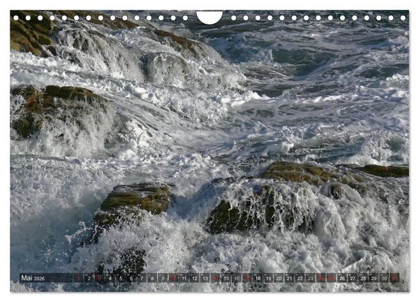 Produktbild: Fels in der Brandung (Wandkalender 2026 DIN A4 quer), CALVENDO Monatskalender