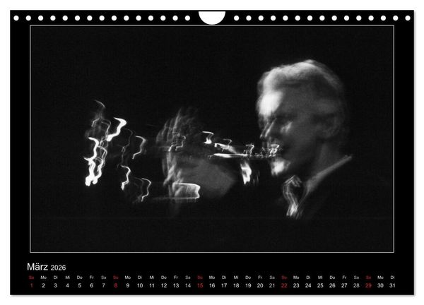 Produktbild: Jazz onstage (Wandkalender 2026 DIN A4 quer), CALVENDO Monatskalender