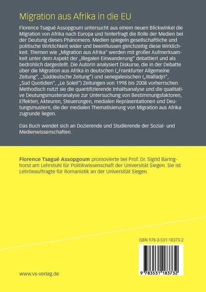 Produktbild: Migration aus Afrika in die EU