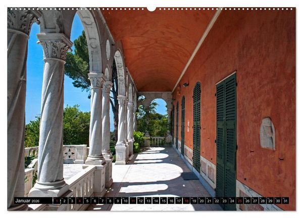 Produktbild: Zauberhafte Riviera - Die Hanbury G&auml;rten (hochwertiger Premium Wandkalender 2026 DIN A2 quer), Kunstdruck in Hochglanz