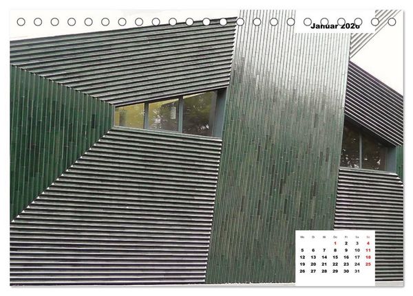 Produktbild: Moderne Architektur. Impressionen (Tischkalender 2026 DIN A5 quer), CALVENDO Monatskalender