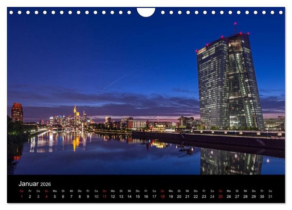 Produktbild: Frankfurt am Main (Wandkalender 2026 DIN A4 quer), CALVENDO Monatskalender