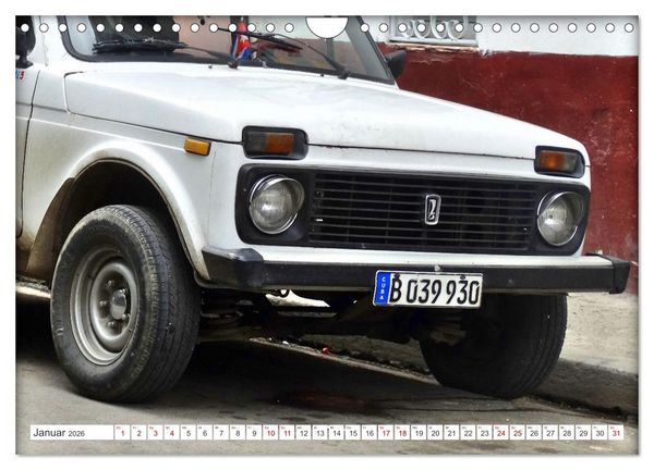 Produktbild: LADA NIVA - Exportschlager der UdSSR (Wandkalender 2026 DIN A4 quer), CALVENDO Monatskalender