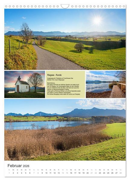 Produktbild: Radlgl&uuml;ck mit Alpenblick 2026 (Wandkalender 2026 DIN A3 hoch), CALVENDO Monatskalender