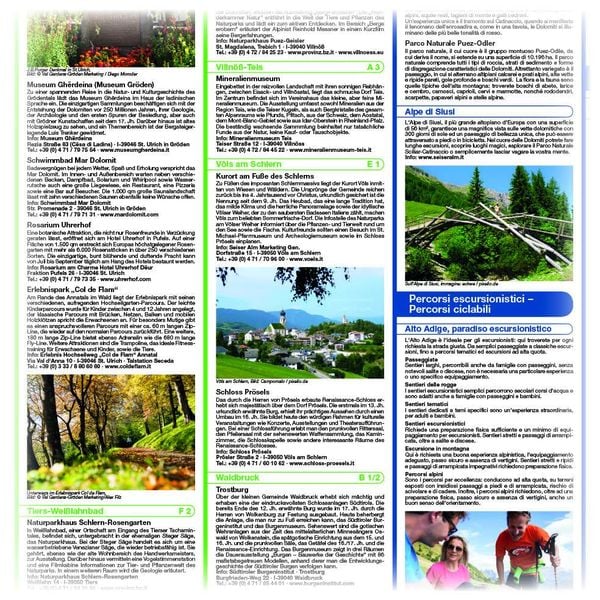 Produktbild: Publicpress Rad- und Wanderkarte Gr&ouml;dnertal, Seiser Alm / Val Gardena, Alpe di Siusi 1:35.000