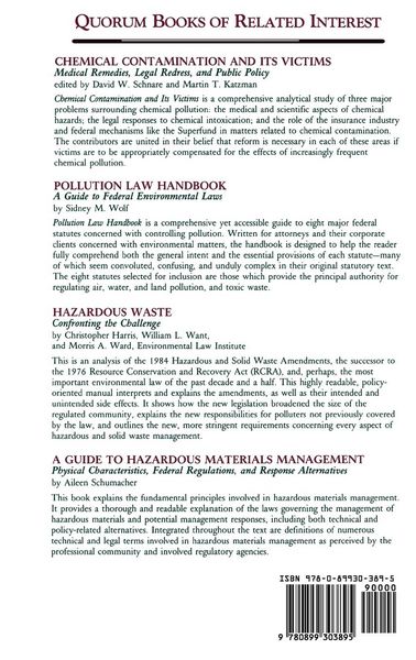 Produktbild: Environmentally Induced Cancer and the Law