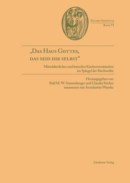 Produktbild: "Das Haus Gottes, das seid ihr selbst"