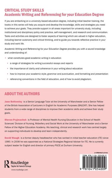 Produktbild: Academic Writing and Referencing for your Education Degree