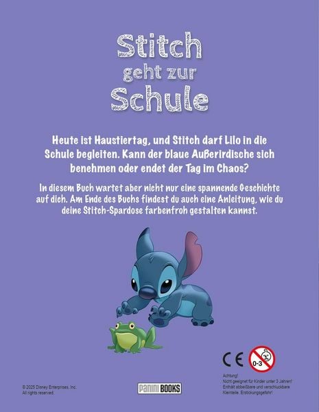 Produktbild: Disney Stitch: Spardose & Buch