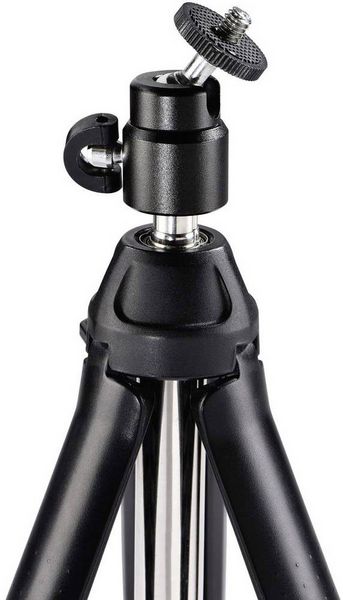 Produktbild: Hama Multi \"4in1\" Tischstativ 1/4 Zoll Arbeitsh&ouml;he=20 - 90cm Schwarz inkl. Smartphonehalter