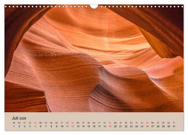 Produktbild: Faszination USA - traumhafter S&uuml;dwesten (Wandkalender 2026 DIN A3 quer), CALVENDO Monatskalender
