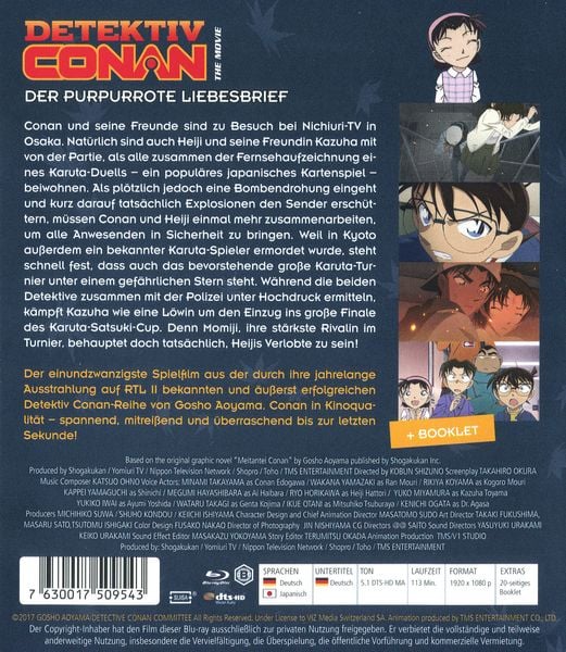 Detektiv Conan - 21. Film: Der purpurrote Liebesbrief