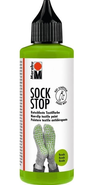 Produktbild: Marabu Sock Stop Rutschfeste Textilfarbe reseda