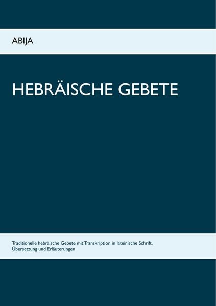 Produktbild: Hebräische Gebete