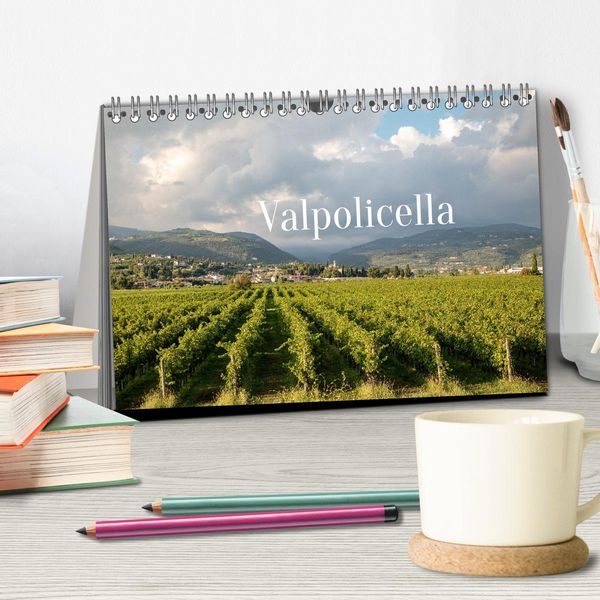 Produktbild: Valpolicella (Tischkalender 2026 DIN A5 quer), CALVENDO Monatskalender