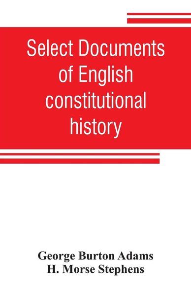 Produktbild: Select documents of English constitutional history