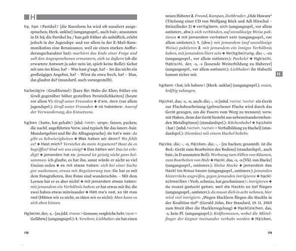 Wörterbuch der Alltagssprache Österreichs
