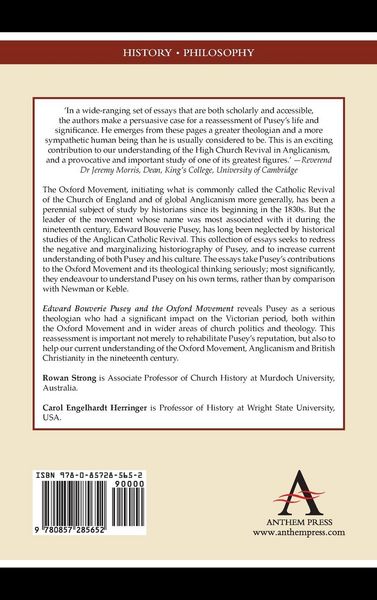 Produktbild: Edward Bouverie Pusey and the Oxford Movement