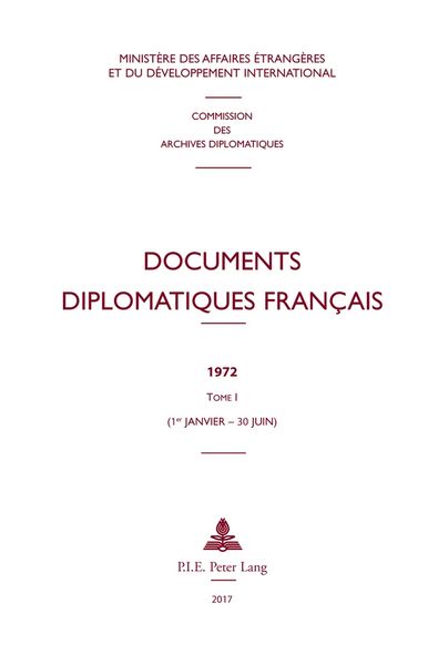 Produktbild: Documents diplomatiques fran&ccedil;ais