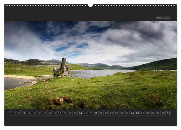 Produktbild: Schottische Panoramas (hochwertiger Premium Wandkalender 2026 DIN A2 quer), Kunstdruck in Hochglanz