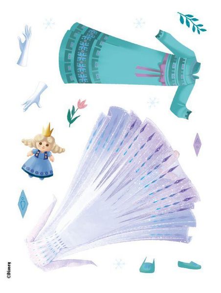 Produktbild: Disney Die Eisk&ouml;nigin: Zauberhafter Styling-Spa&szlig;: Stickern, Malen, Stylen