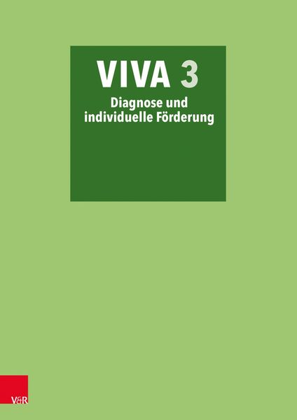 Produktbild: VIVA 3 Diagnose und individuelle F&ouml;rderung