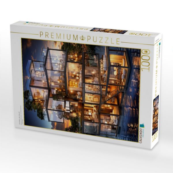 Produktbild: CALVENDO Puzzle Architektur der Zukunft | 1000 Teile Lege-Gr&ouml;&szlig;e 64x48cm Foto-Puzzle f&uuml;r gl&uuml;ckliche Stunden