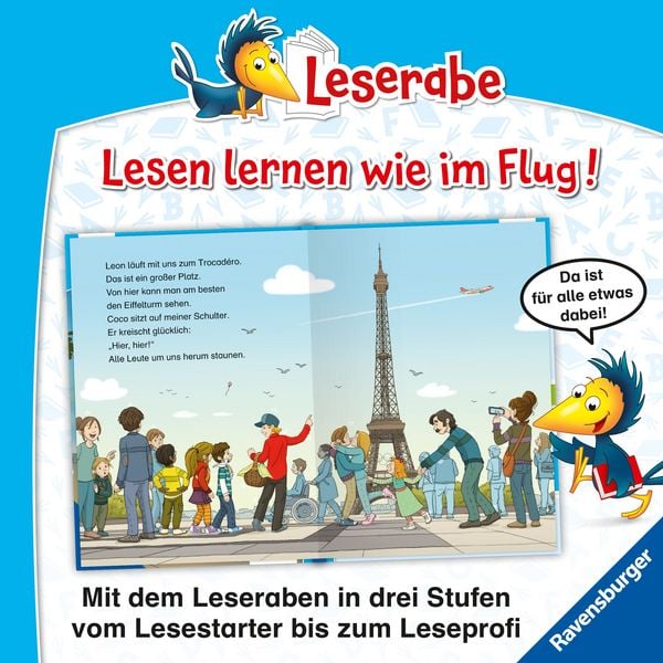Produktbild: Leserabe 2. Lesestufe - Auf hei&szlig;er Spur - Die Detektive von Paris
