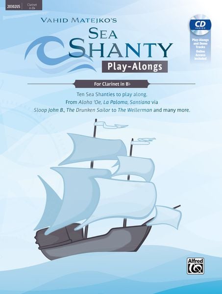 Produktbild: Sea Shanty Play-Alongs for Clarinet in Bb
