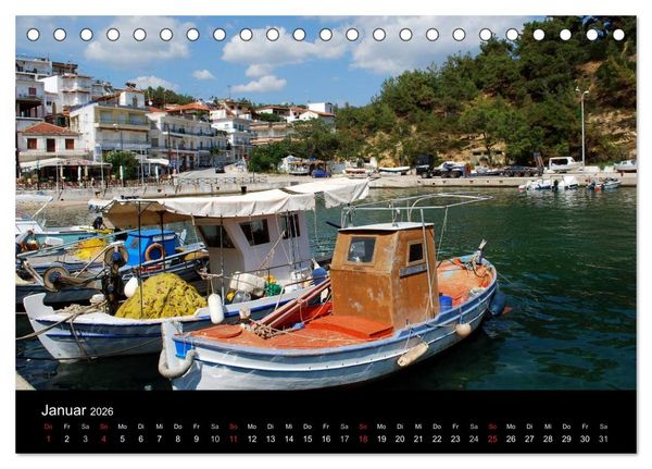 Produktbild: Griechenland - Insel Thassos (Tischkalender 2026 DIN A5 quer), CALVENDO Monatskalender
