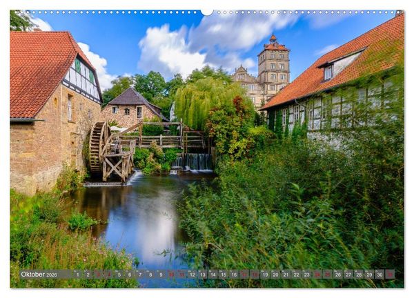 Produktbild: Ein Blick auf Alte Hansestadt Lemgo (Wandkalender 2026 DIN A2 quer), CALVENDO Monatskalender