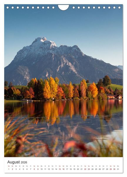 Produktbild: Herbstliches Allg&auml;u (Wandkalender 2026 DIN A4 hoch), CALVENDO Monatskalender