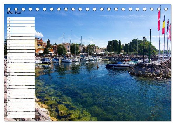 Produktbild: Lazise und Umgebung (Tischkalender 2027 DIN A5 quer), CALVENDO Monatskalender