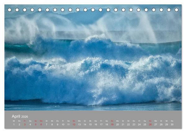 Produktbild: SPIRIT OF HAWAII (Tischkalender 2026 DIN A5 quer), CALVENDO Monatskalender