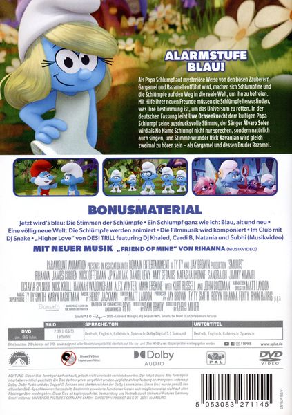 Produktbild: Die Schl&uuml;mpfe: Der gro&szlig;e Kinofilm