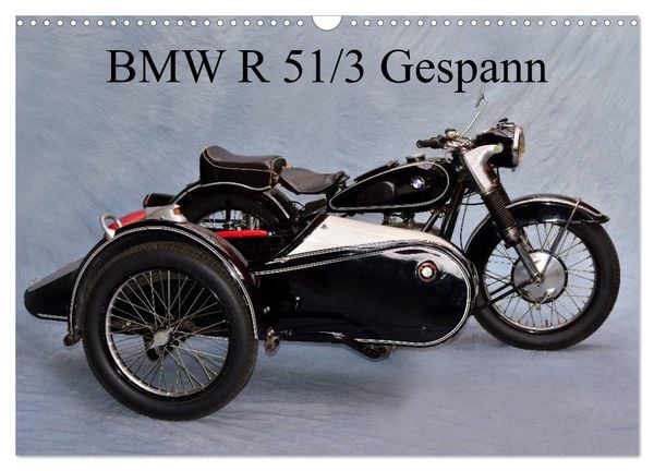 Produktbild: BMW R 51/3 Gespann (Wandkalender 2025 DIN A3 quer), CALVENDO Monatskalender
