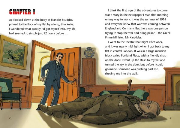 Produktbild: Collins Big Cat - The 39 Steps