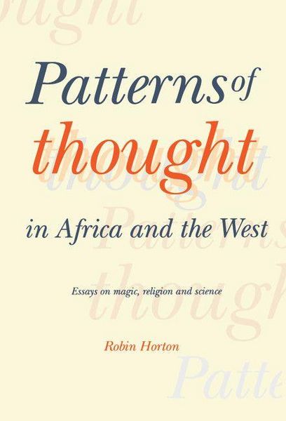 Produktbild: Patterns of Thought in Africa and the West