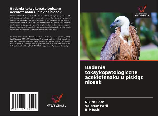 Produktbild: Badania toksykopatologiczne aceklofenaku u piskl&iquest;t niosek