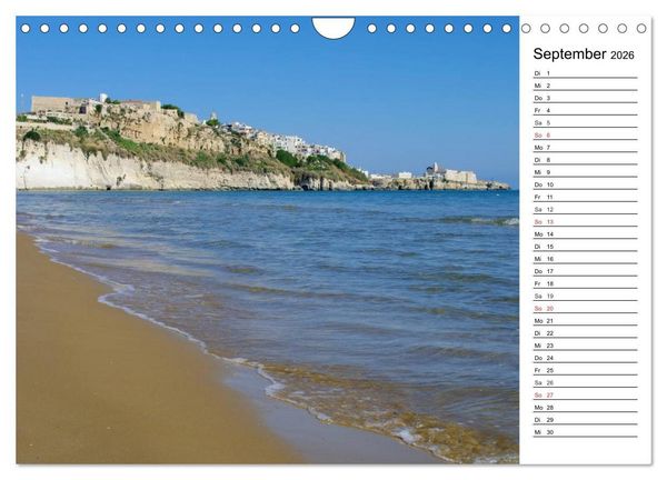 Produktbild: Apulien (Wandkalender 2026 DIN A4 quer), CALVENDO Monatskalender