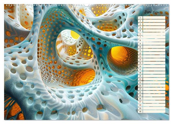 Produktbild: Elegante Wunderwelten (hochwertiger Premium Wandkalender 2026 DIN A2 quer), Kunstdruck in Hochglanz
