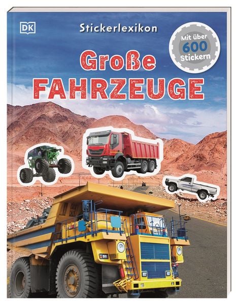 Produktbild: Sticker-Lexikon. Gro&szlig;e Fahrzeuge